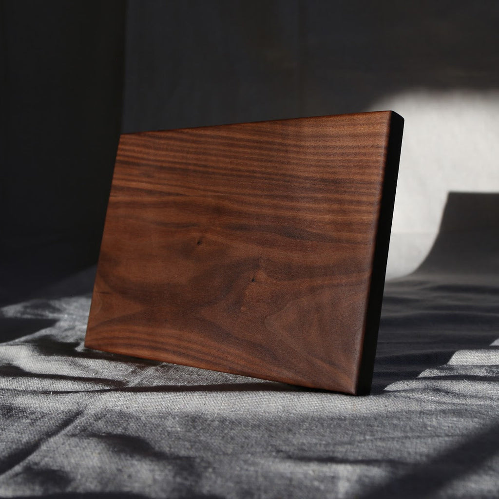 Mini walnut cutting board